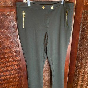 Anne Klein women pant black size 16 NWOT